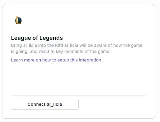 Try our League of Legend integration
