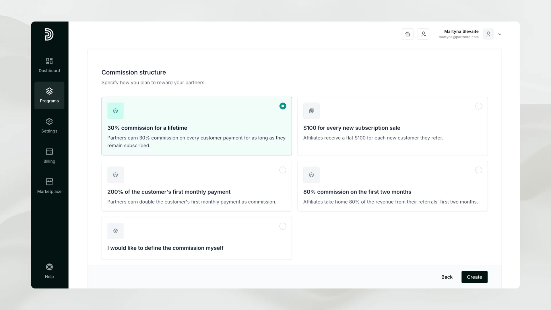 set commission rates
