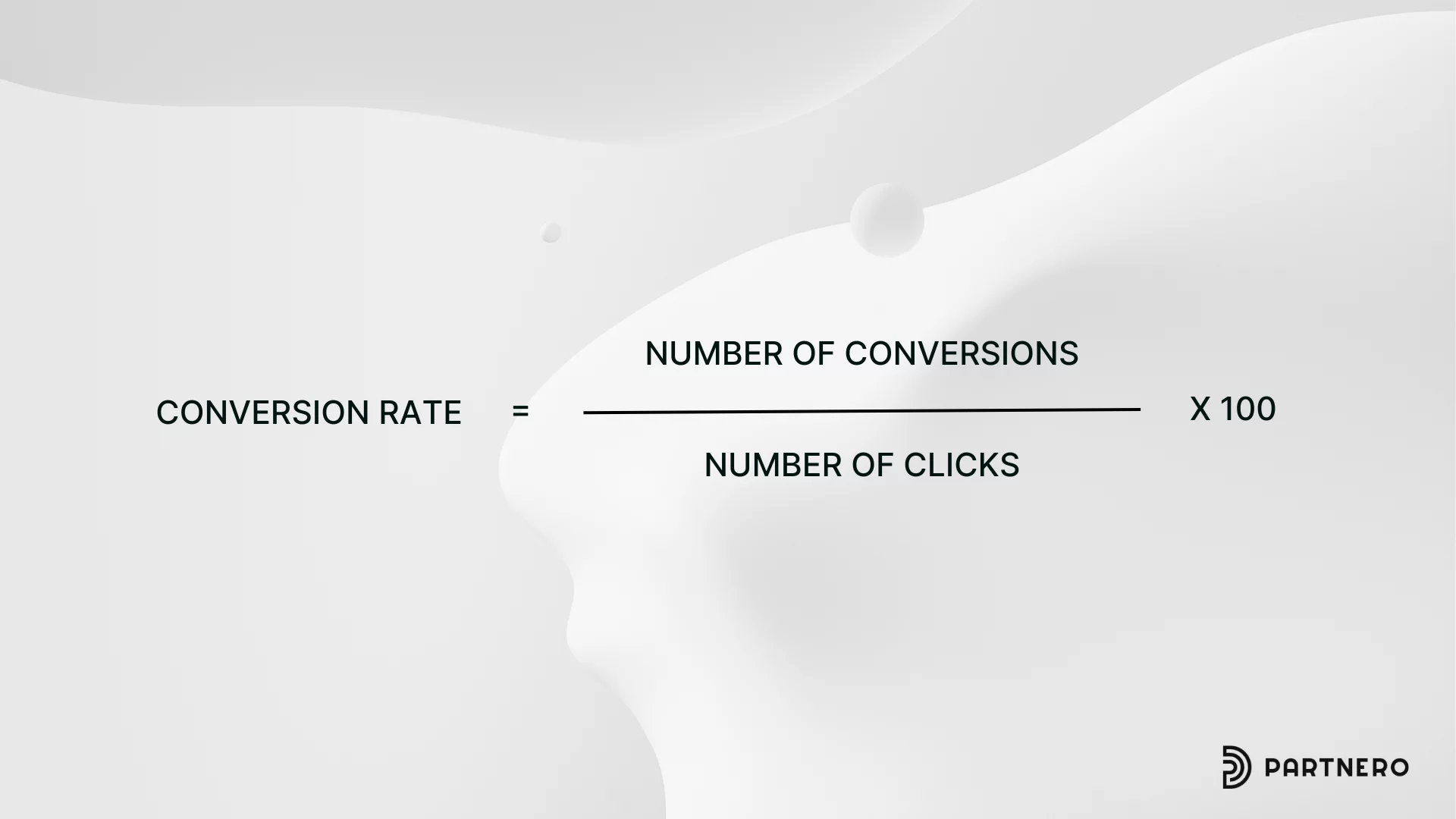 Conversion rate formula, an affiliate marketing benchmark&nbsp;and KPI