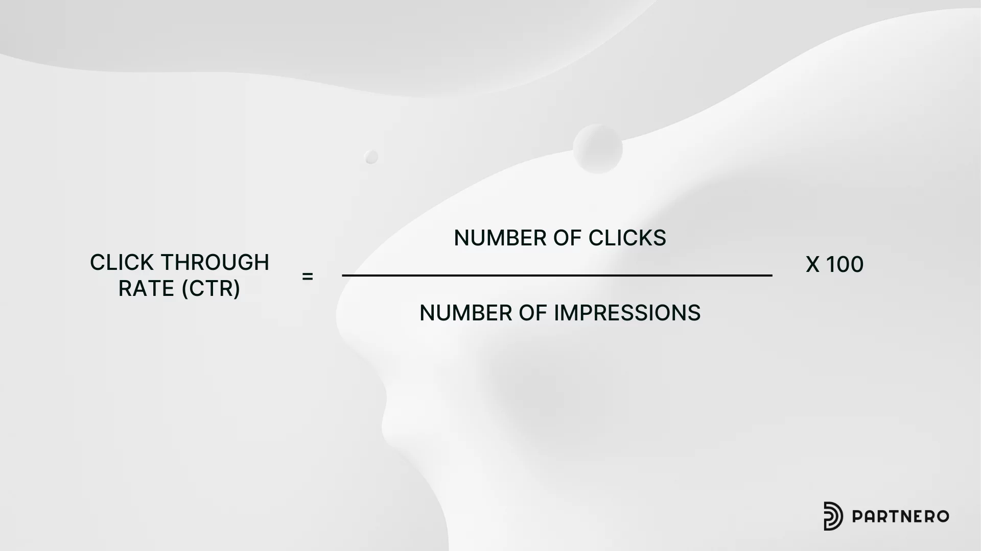 Click-Through Rate (CTR) formula, an affiliate marketing benchmark&nbsp;and KPI