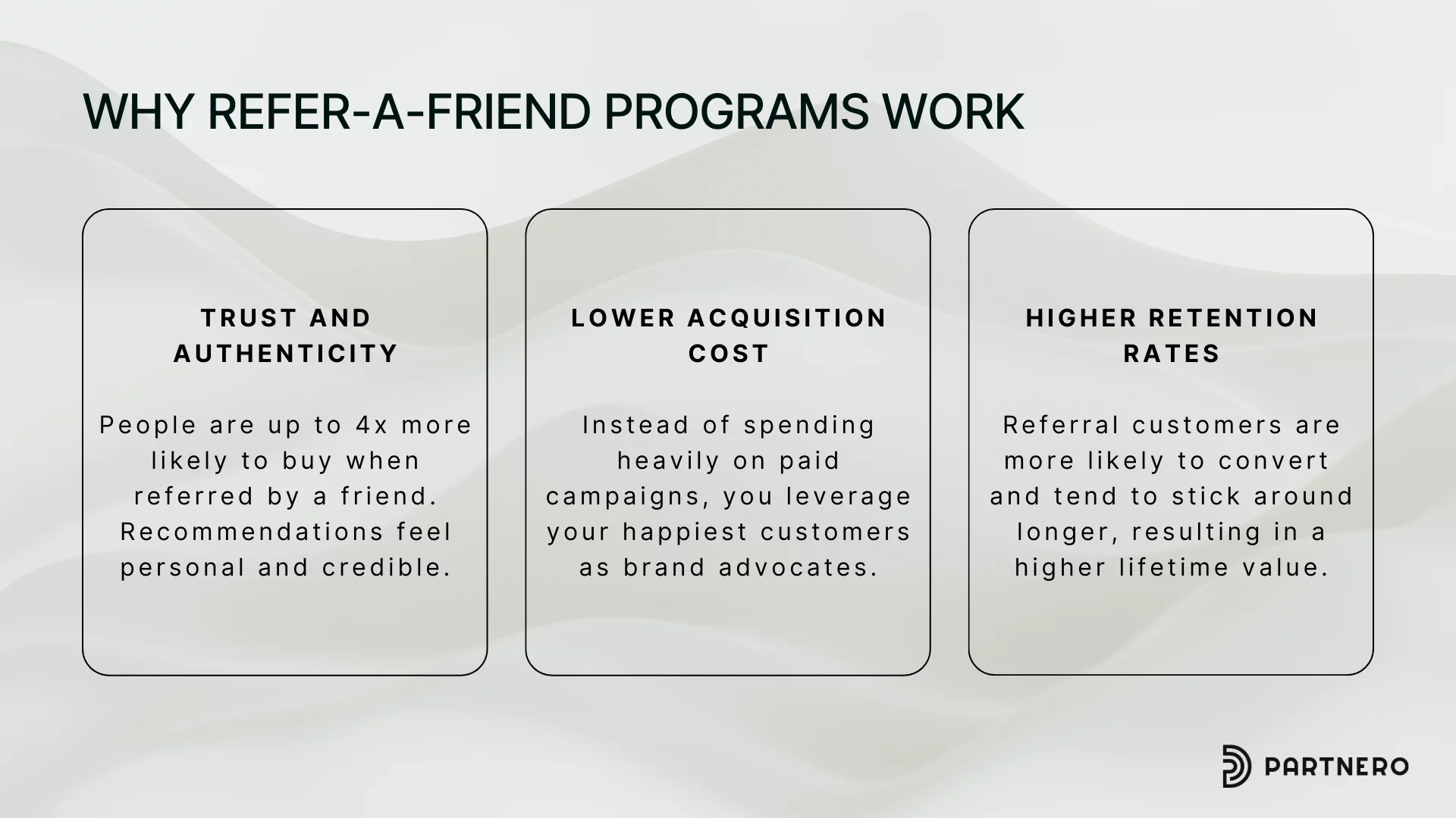 Why refer a friend programs work