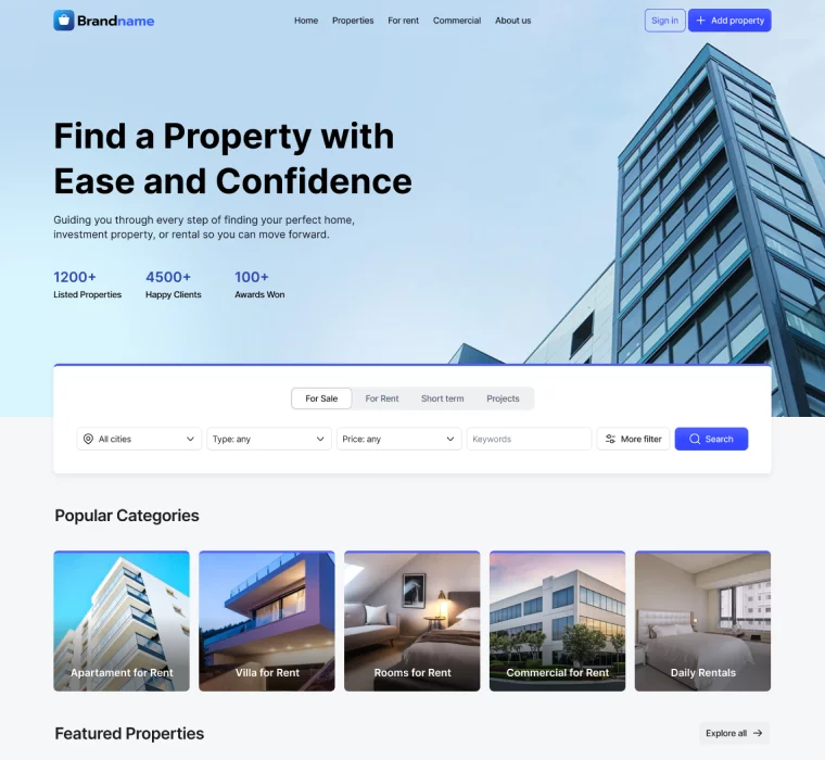 Furniture  shop website design
