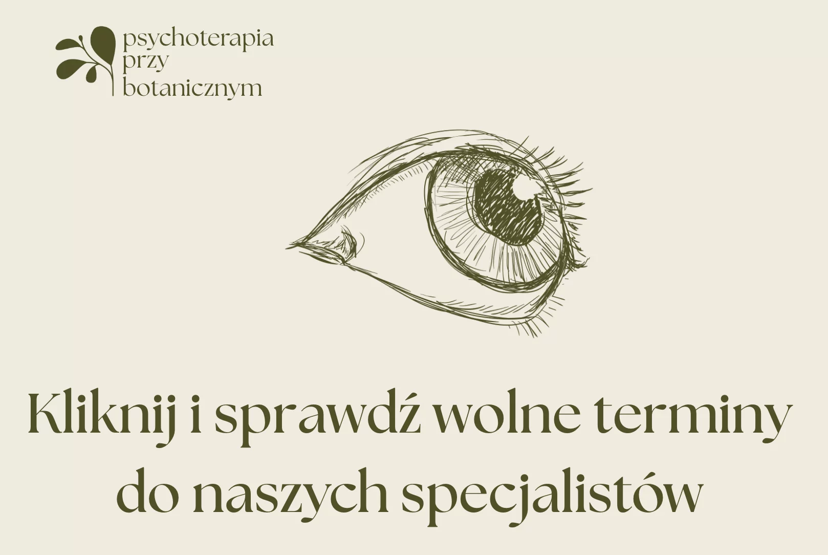wolne terminy na psychoterapię w Krakowie Przy Botanicznym