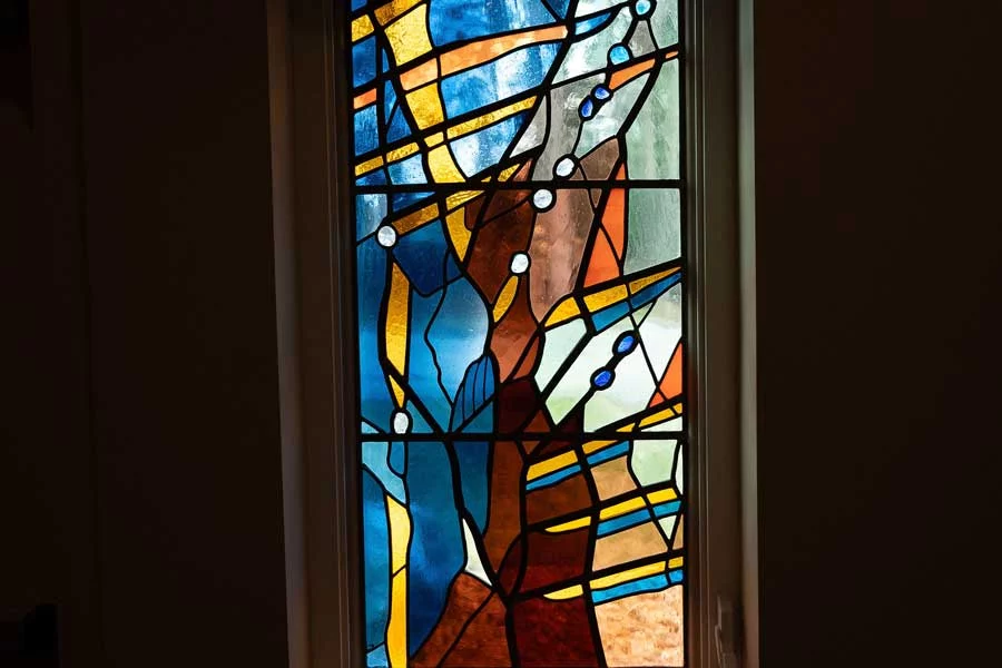 stained glass window