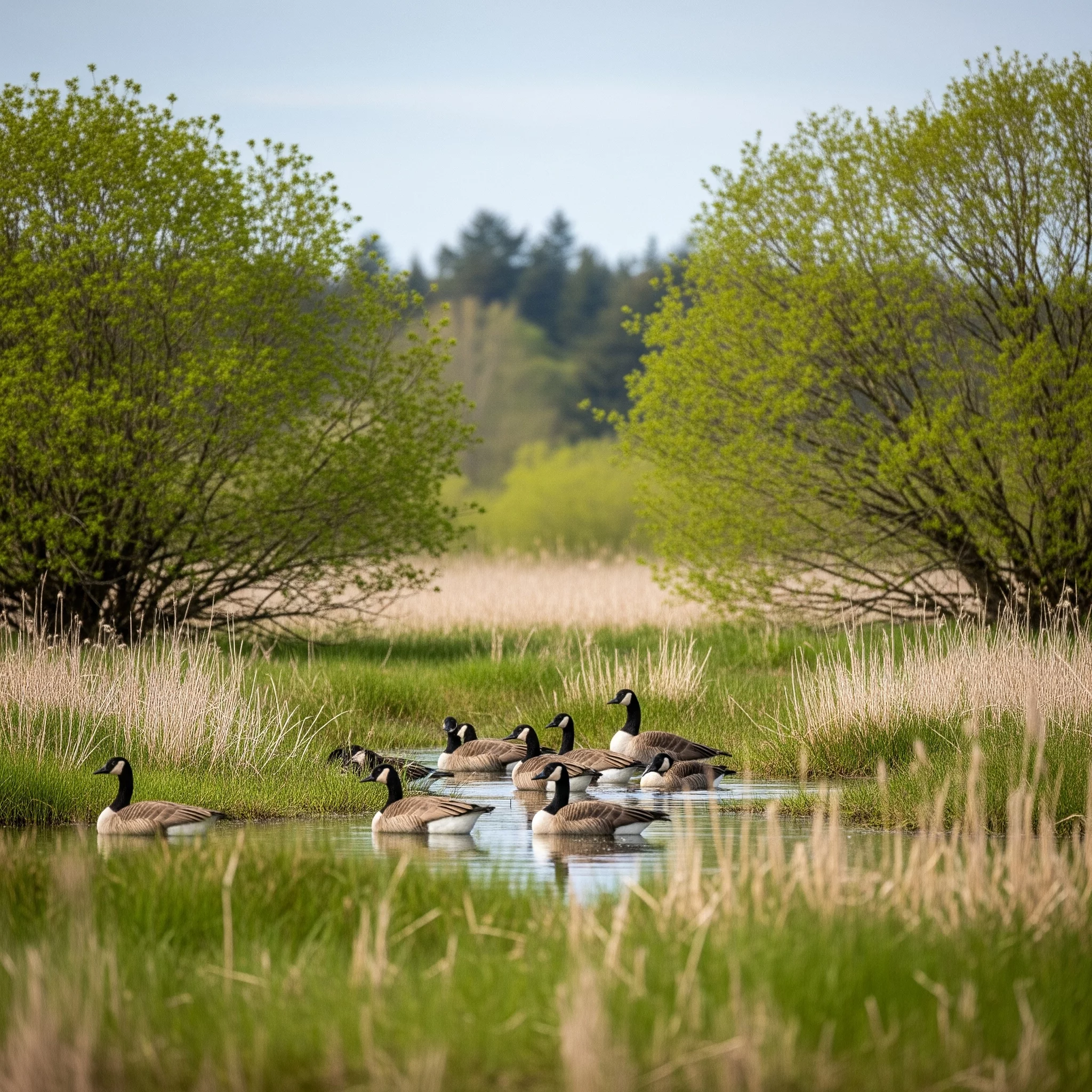 Ridgefield Wildlife Refuge Stream
