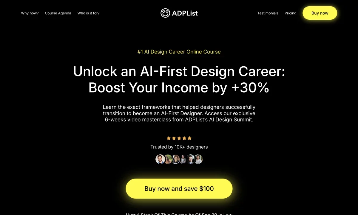 Course screenshot ADPList AI Course