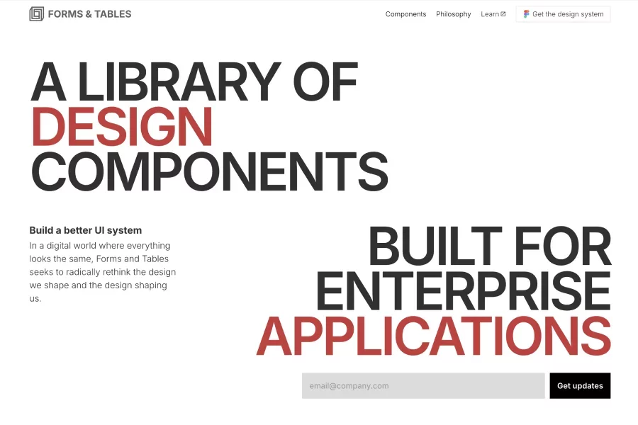 Forms & Tables