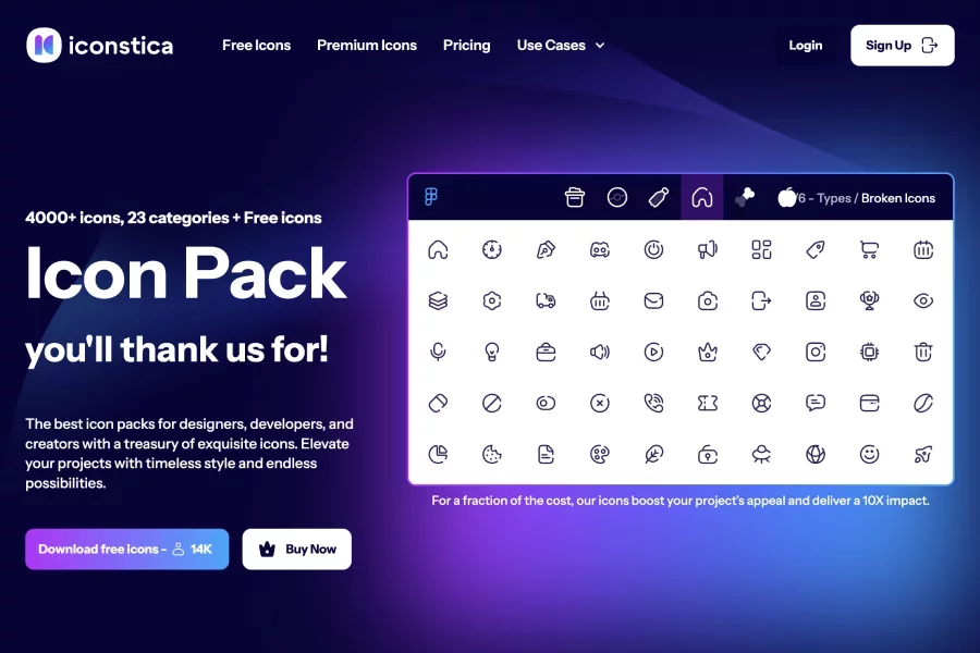 Iconstica - icon pack