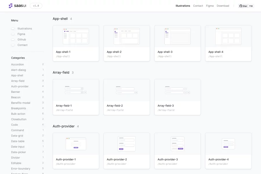 UI Illustrations for Docs