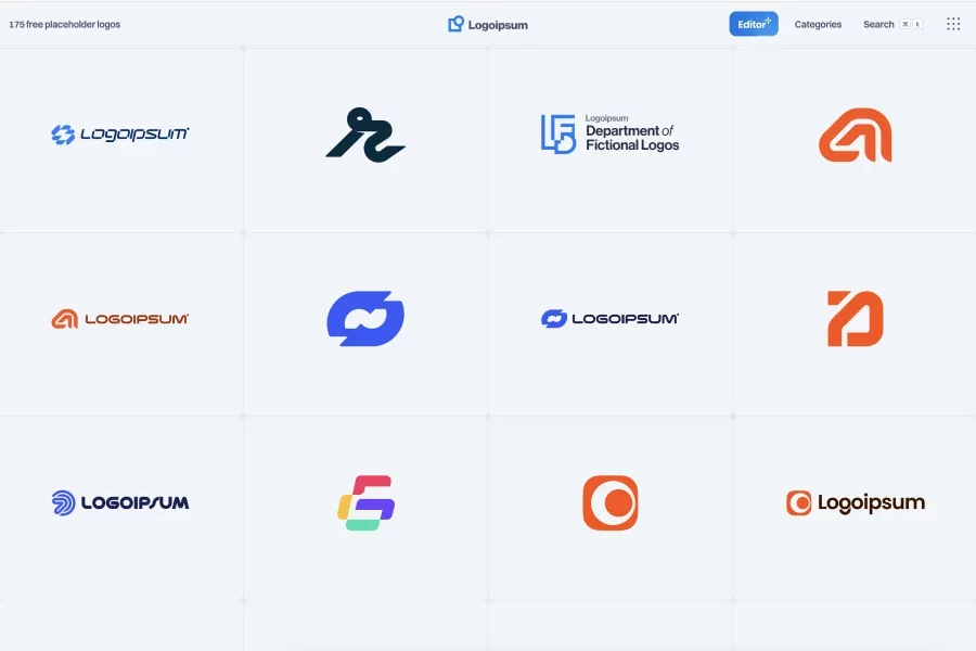 Logoipsum - demo logos