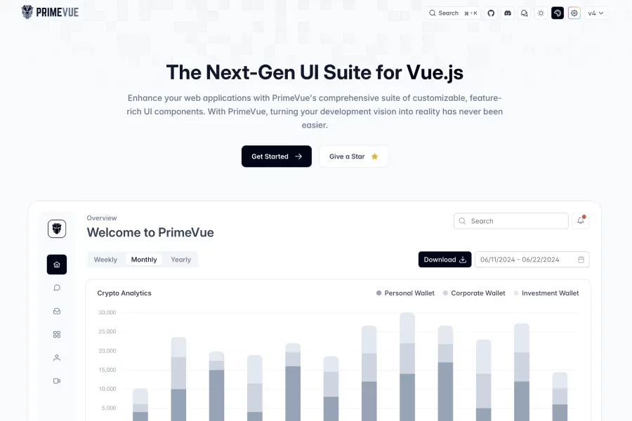 PrimeVue