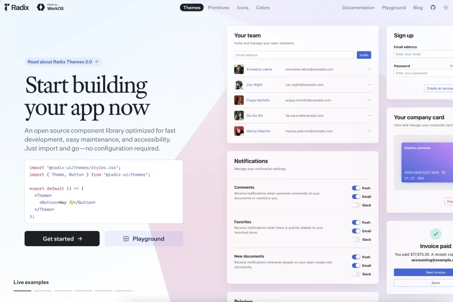 Radix UI