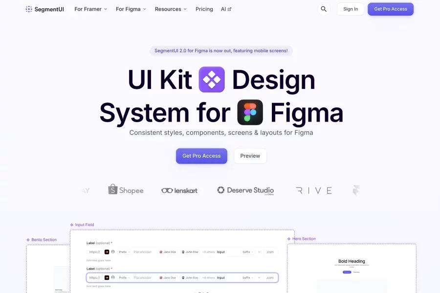 Segment UI