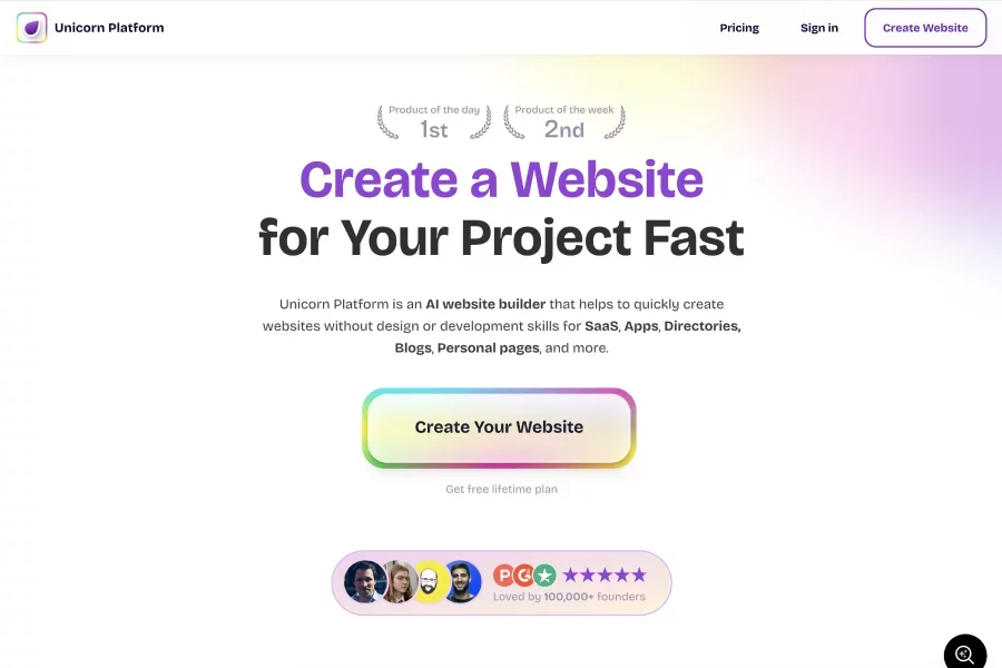 Unicorn Platform