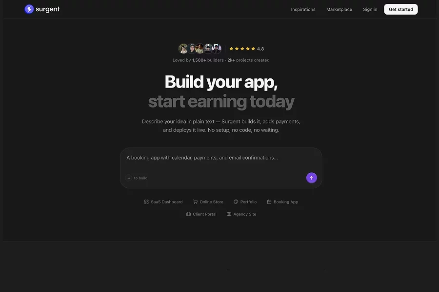 Surgent - app builder