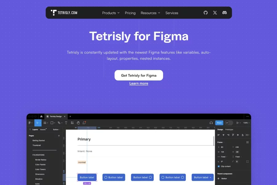 Tetrisly for Figma