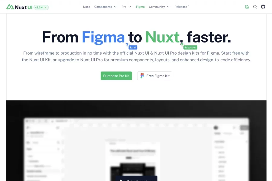 Nuxt UI Figma Kit