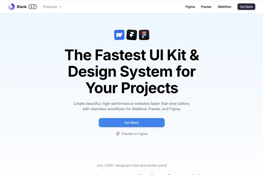 Blank Design System