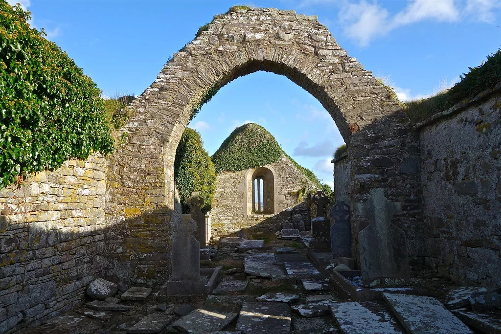 Kilmacreehy Church & Graveyard -A Silent Witness Over the Bay
