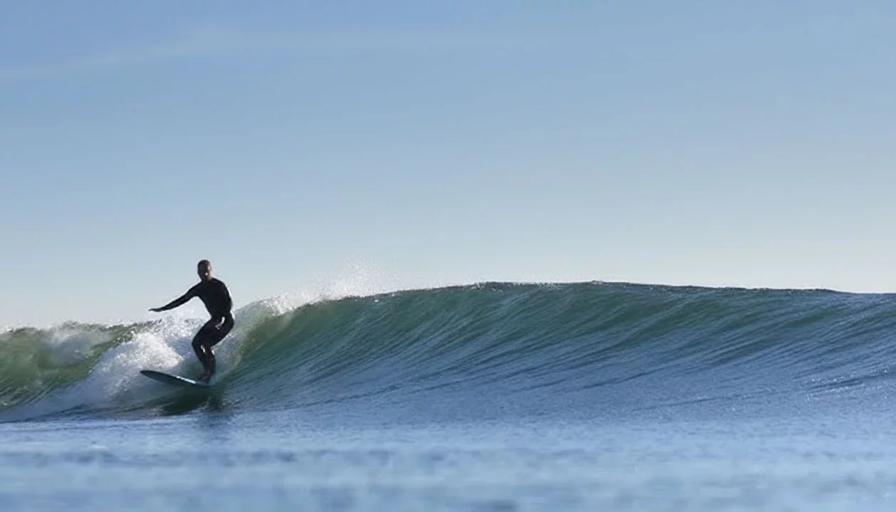 Surfing in Liscannor