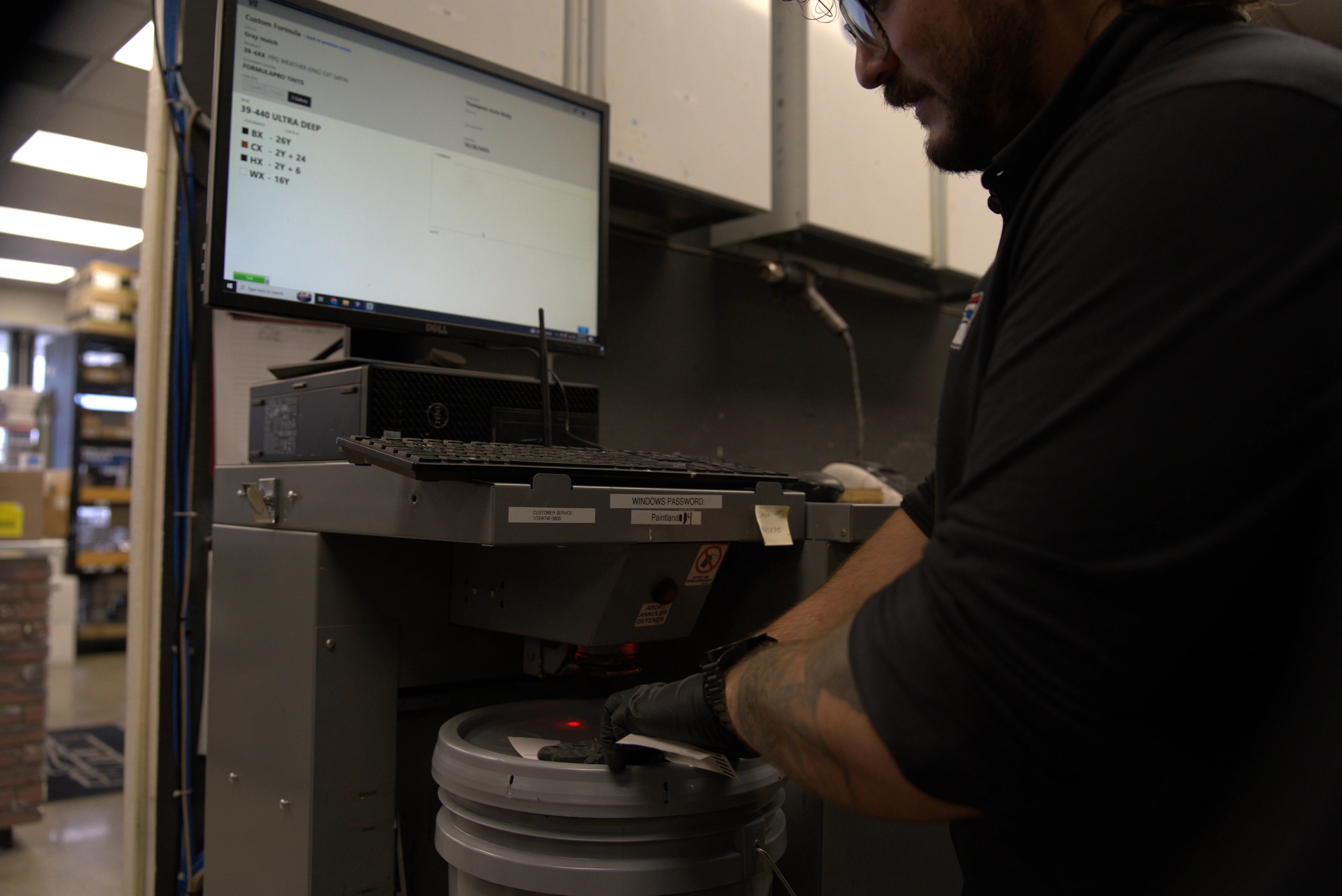 Paint Color Matching Process