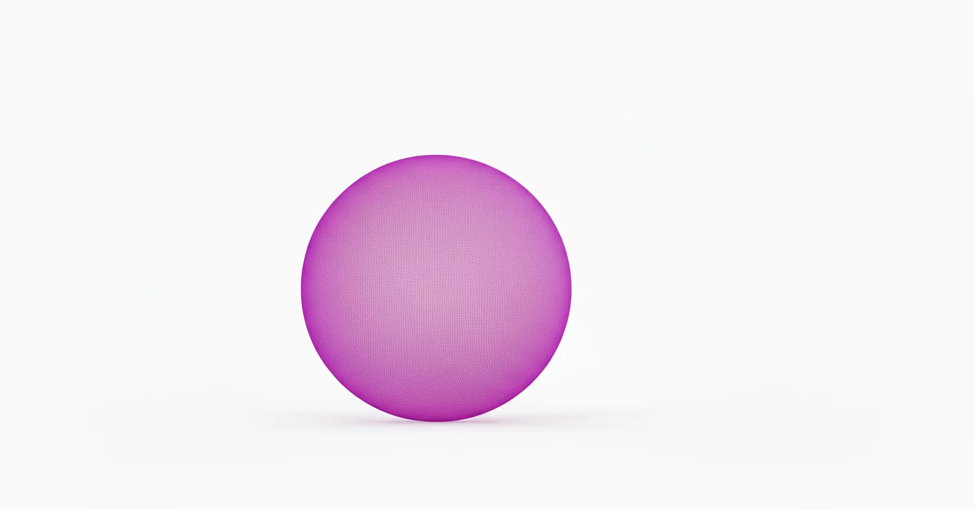 Abstract pink circle