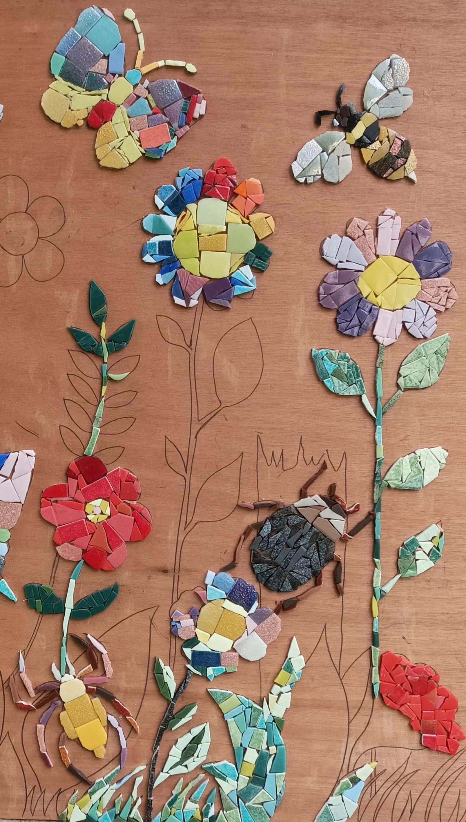 Photo pour la fresque participative