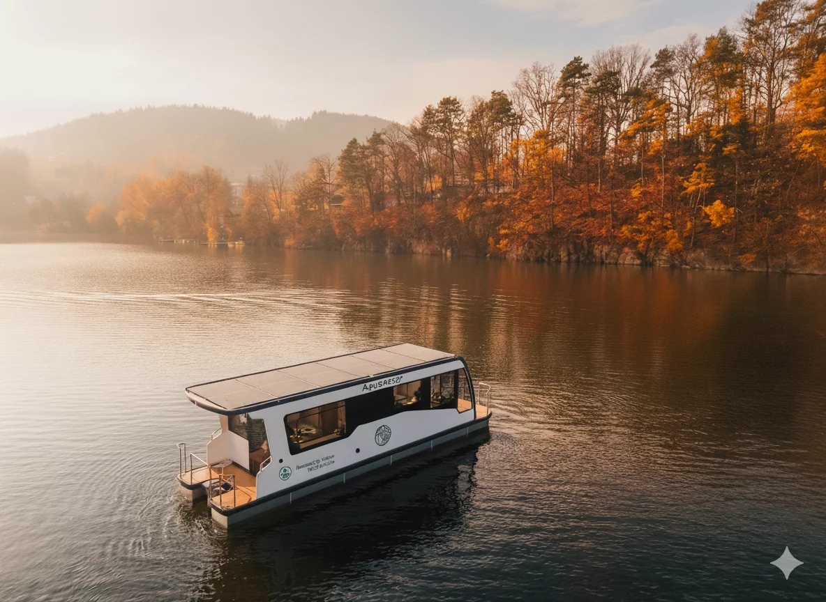motorboat on body of water