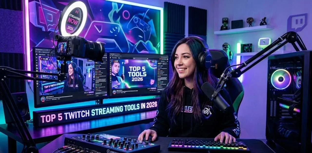 Top 5 Twitch Streaming Tools in 2026