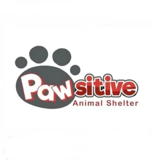 Pawsitive Animal Shelter Logo. Pawsitive animal rescue is a different animal rescue organisation that has the same mission as Osman Animal Rescue to rescue, rehabilitate and rehome animals.
