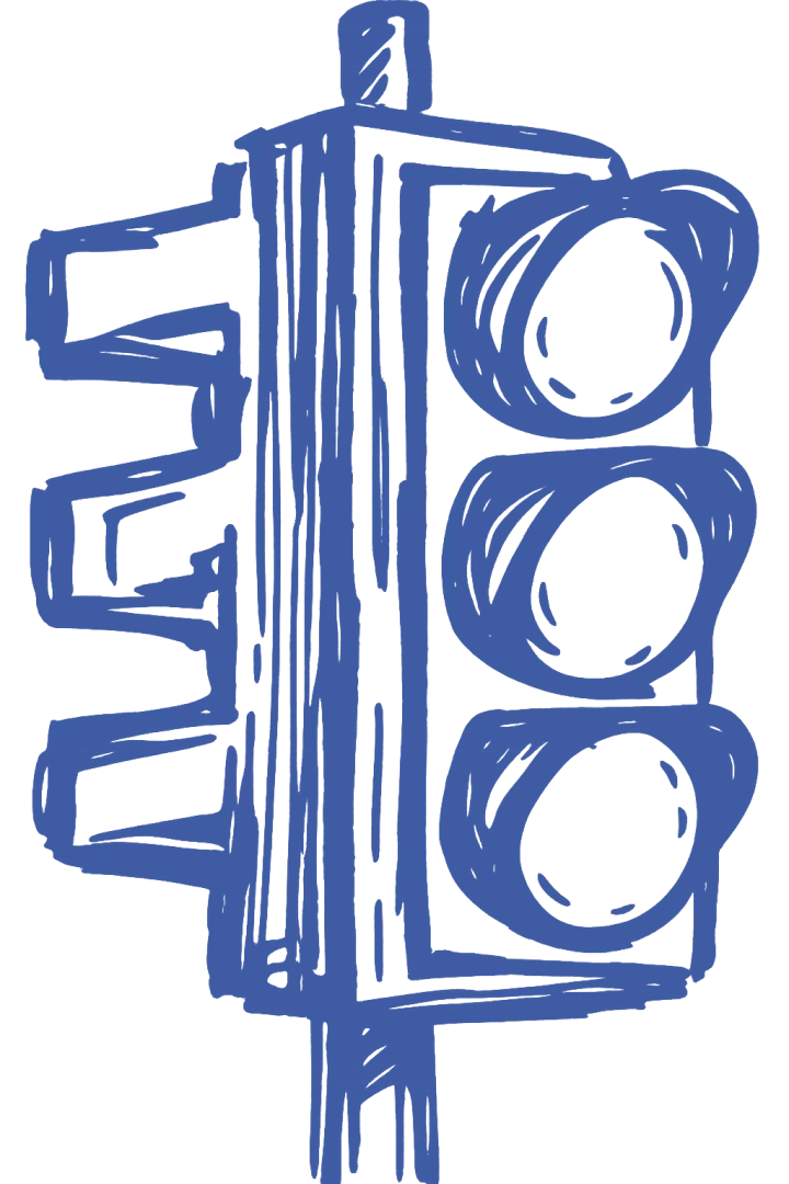 traffic light sketch