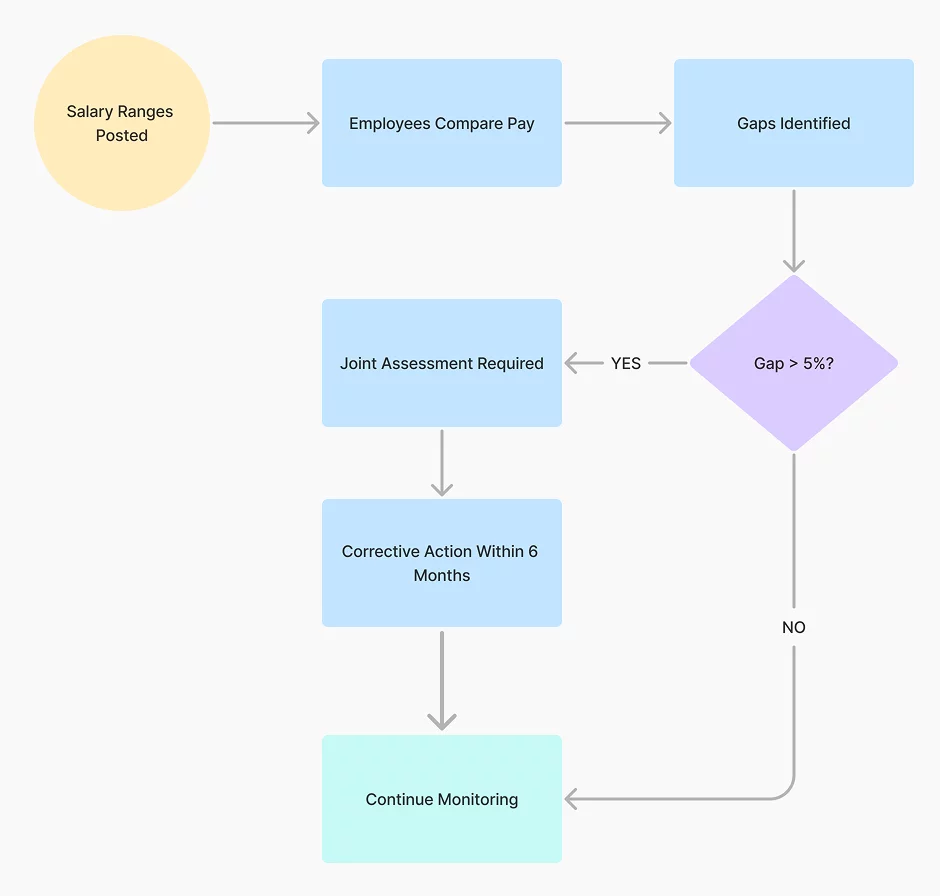 Chart explaining the The Pay Equity Angle
