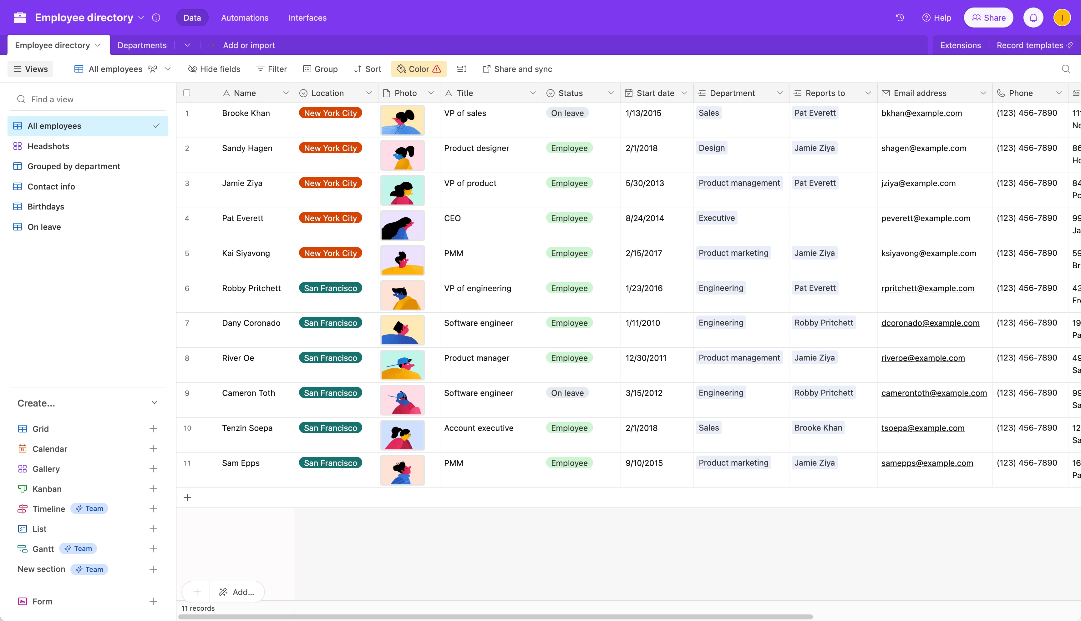 Ycode website builder