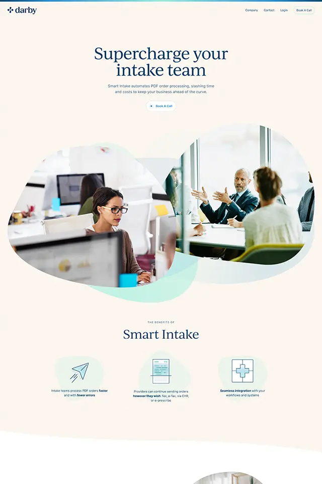 Get Darby landing page