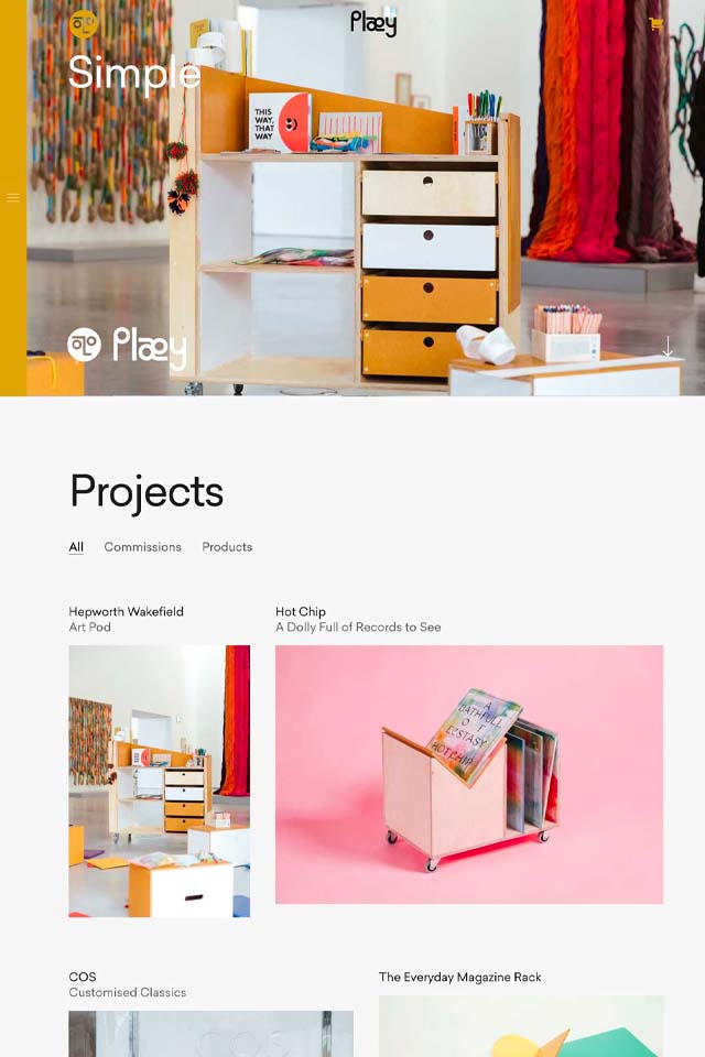 Plaey landing page