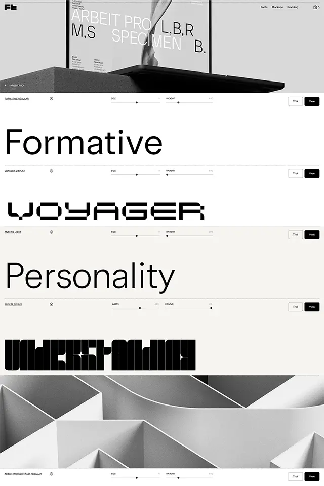 Studio Few landing page