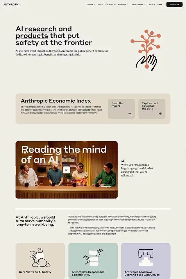  landing page