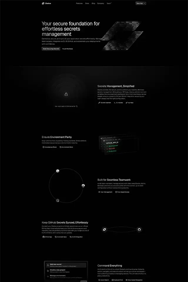  landing page