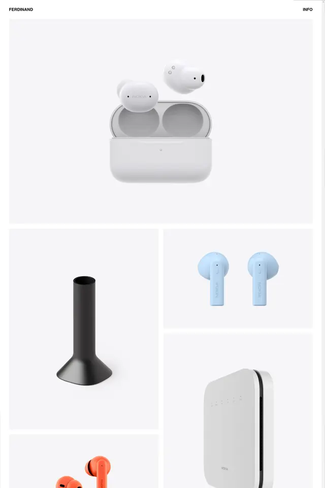 Ferdinand landing page