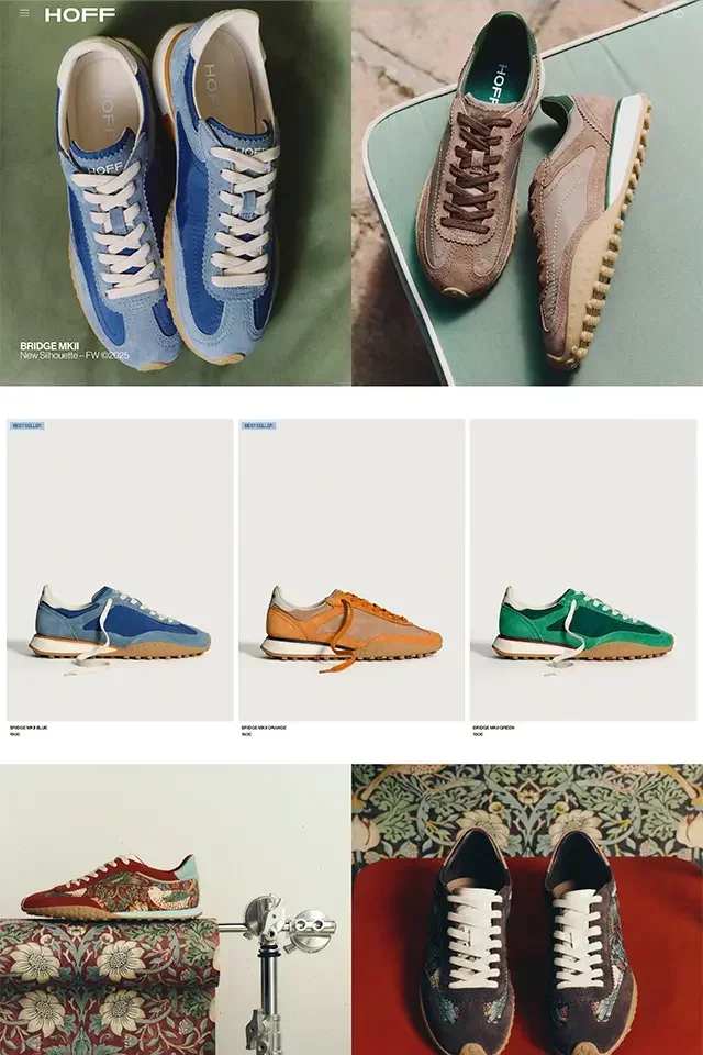 HOFF landing page