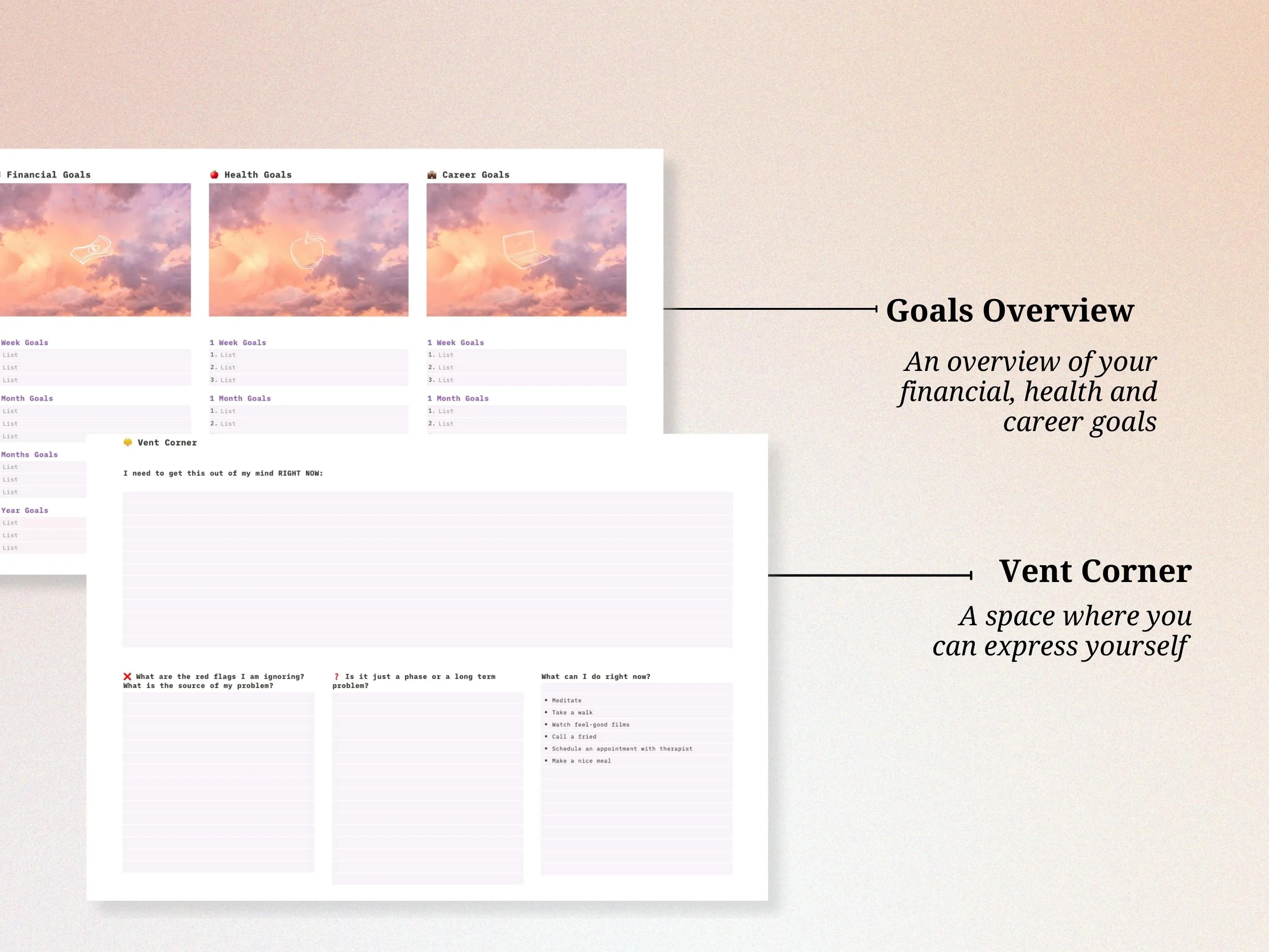 Daily Planner Notion Template