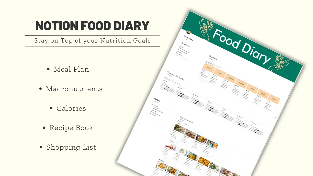 Notion Food Diary