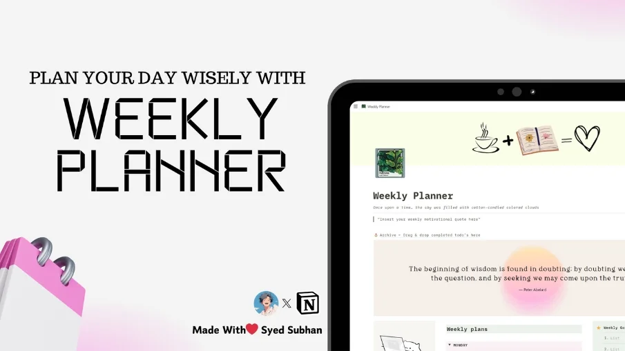 Weekly Planner