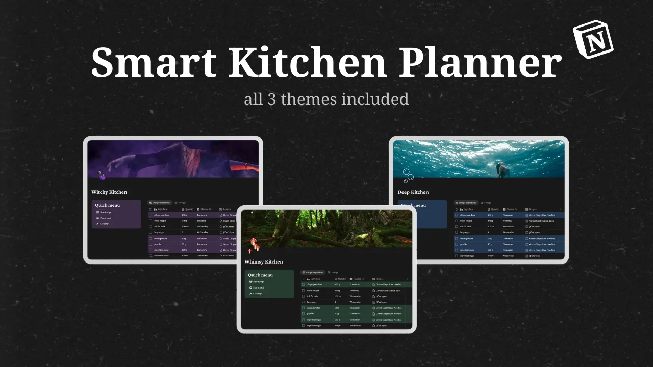 Smart Kitchen Planner