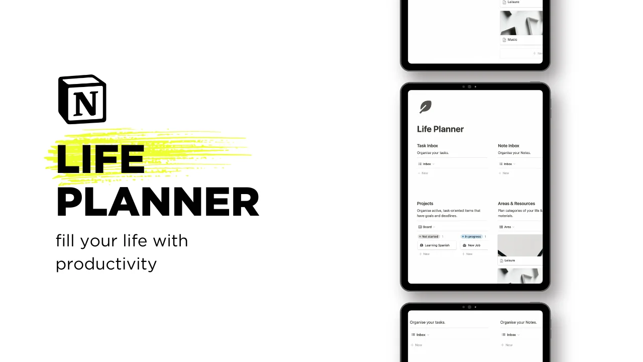 Life Planner Personal Template
