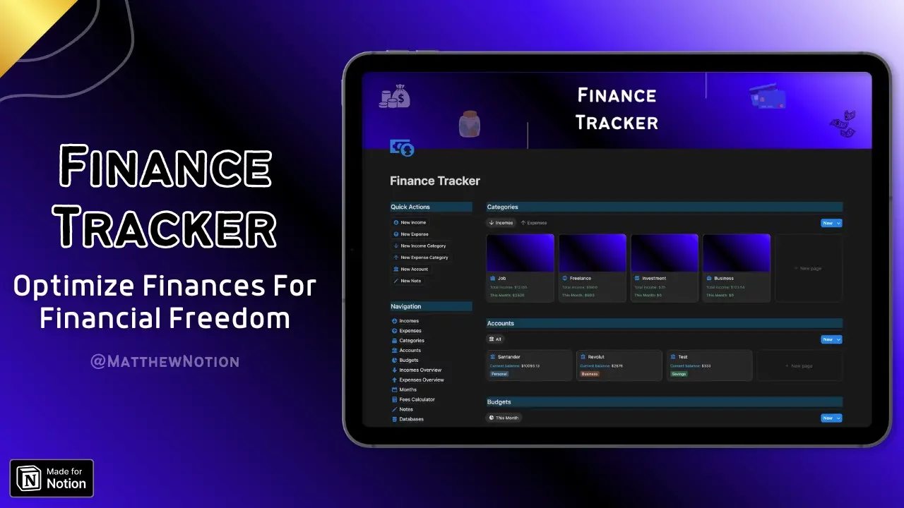 Finance Tracker