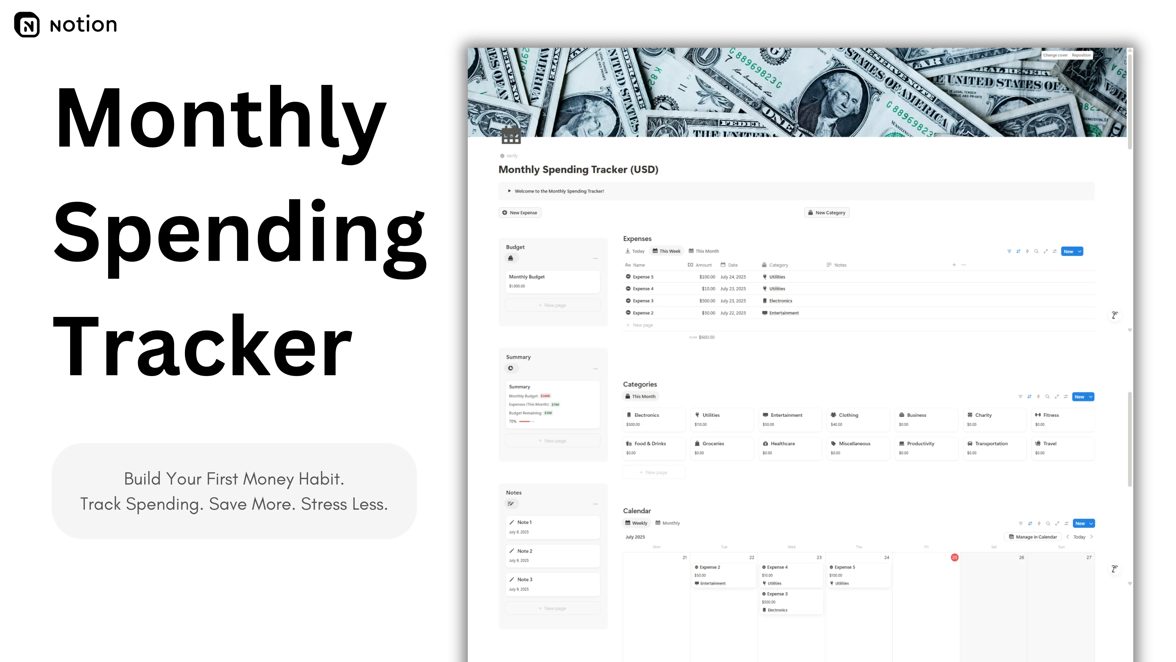 Monthly Spending Tracker