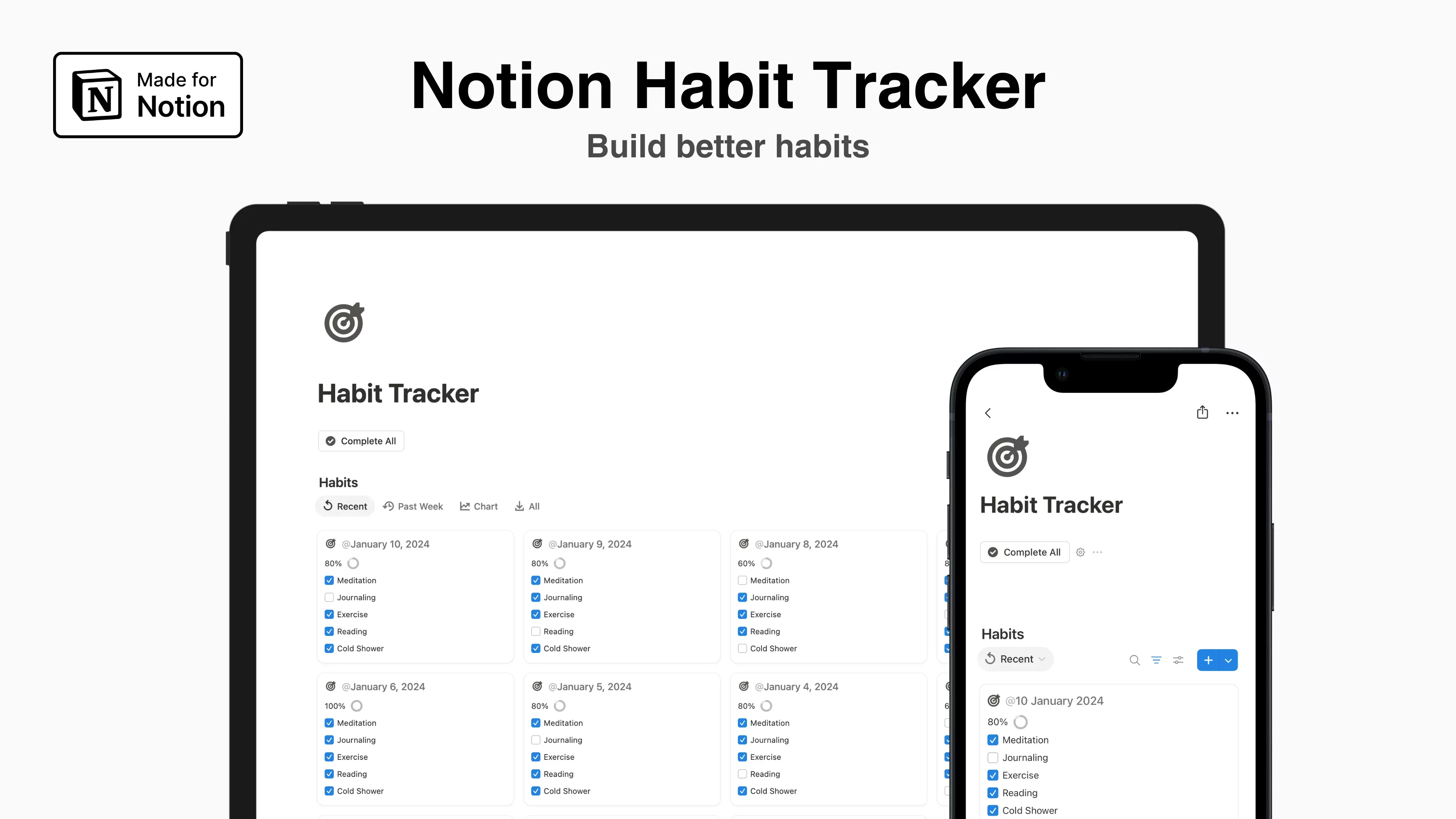 Notion Habit Tracker