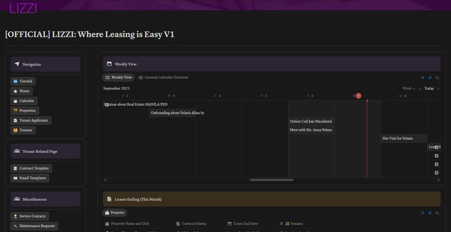 Property Rental Management