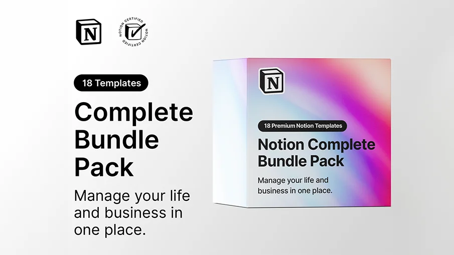 Notion Complete Bundle Pack